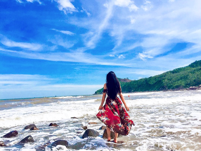 chụp ảnh đẹp ở Sầm Sơn